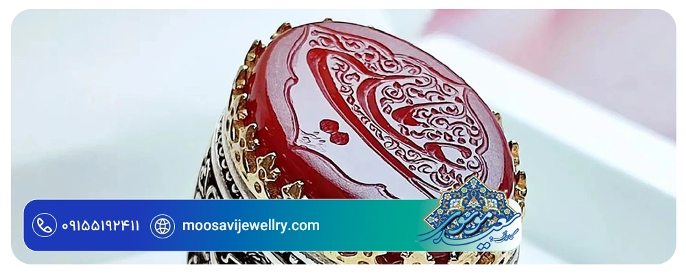 ویژگی‌های انگشتر عقیق مناسب کار اداری