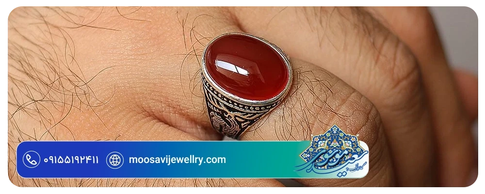 نکات مهم نگهداری از انگشتر عقیق در استفاده روزانه